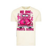 Vintage Arctic breast cancer no one fights alone truck football Vintage Tee - JahusDesignShop