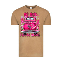 Vintage Camel breast cancer no one fights alone truck football Vintage Tee - JahusDesignShop
