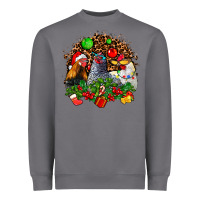 Storm Christmas party and chickens Heavyweight Sweatshirt - AdoDesignShop