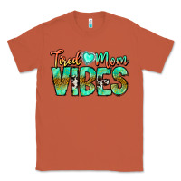 Copper Tired Mom Vibes Classic Tee - CowhideDigitalArt