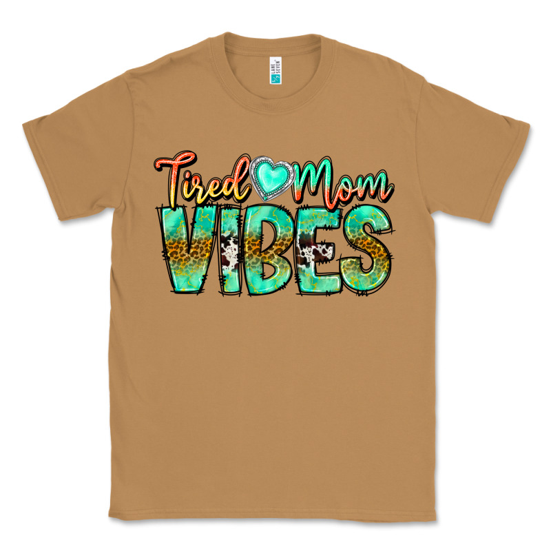 Tired Mom Vibes Classic Tee by CowhideDigitalArt | Teevron
