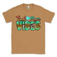 Toasted Coconut Tired Mom Vibes Classic Tee - CowhideDigitalArt