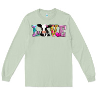 Matcha love with cow Long Sleeve Tee - AdoDesignShop