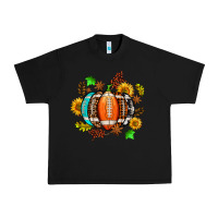 Black fall football sunflower and fall Urban Heavy Tee - AdoDesignShop