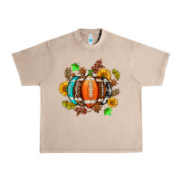 French Oak fall football sunflower and fall Urban Heavy Tee - AdoDesignShop