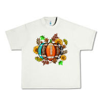Pistachio fall football sunflower and fall Urban Heavy Tee - AdoDesignShop