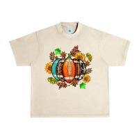 Sandshell fall football sunflower and fall Urban Heavy Tee - AdoDesignShop