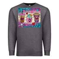 Charcoal Heather Western Mom Coffee Cups Tumbler Premium Sweatshirt - BundleAndBundleShop