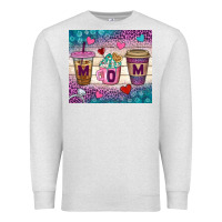 Oatmeal Heather Western Mom Coffee Cups Tumbler Premium Sweatshirt - BundleAndBundleShop
