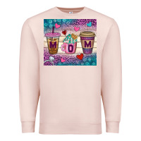 Pale Pink Western Mom Coffee Cups Tumbler Premium Sweatshirt - BundleAndBundleShop