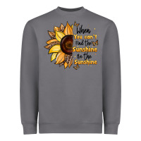 Storm when you can't find the sunshine be the sunshine Heavyweight Sweatshirt - JahusDesignShop