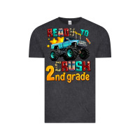Vintage Black ready to school crush 2nd grade Vintage Tee - AdoDesignShop