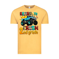 Vintage Mustard ready to school crush 2nd grade Vintage Tee - AdoDesignShop