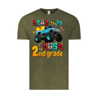 Vintage Olive ready to school crush 2nd grade Vintage Tee - AdoDesignShop
