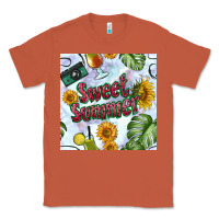 Copper sweet summer seamless pattern Classic Tee - BundleAndBundleShop