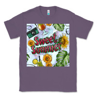 Lavender sweet summer seamless pattern Classic Tee - BundleAndBundleShop