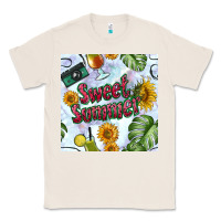 Natural sweet summer seamless pattern Classic Tee - BundleAndBundleShop