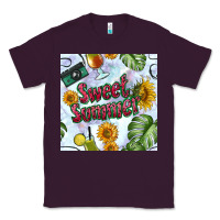 Plum sweet summer seamless pattern Classic Tee - BundleAndBundleShop