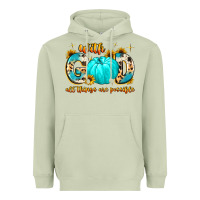 Matcha with god all things are possible  copy Heavyweight Hoodie - MaliasSmallBusiness