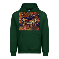 Forest Green Tiger America tumbler 4th of july Urban Hoodie - HowdyJamesFarm