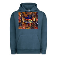 Pigment Midnight Navy Tiger America tumbler 4th of july Urban Hoodie - HowdyJamesFarm