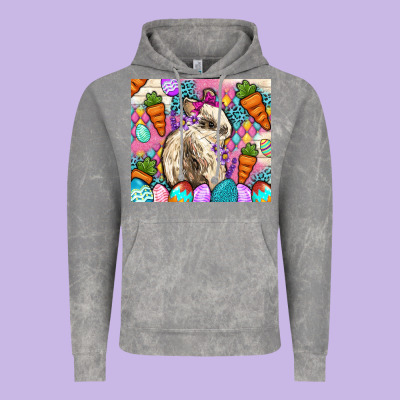 Easter Bunny Tumbler Easter Day Vintage Hoodie Designed By Neo Western
