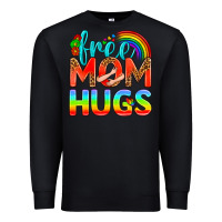 Black Pride LGBTQ Free Mom Hugs Premium Sweatshirt - BundleAndBundleShop