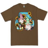 Cacao Easter Gnomes Egg Sunflowers Truck Premium Tee - RanaPortraitStore