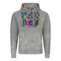 Cloud Rock love need no words Vintage Hoodie - SublimationCraftShop