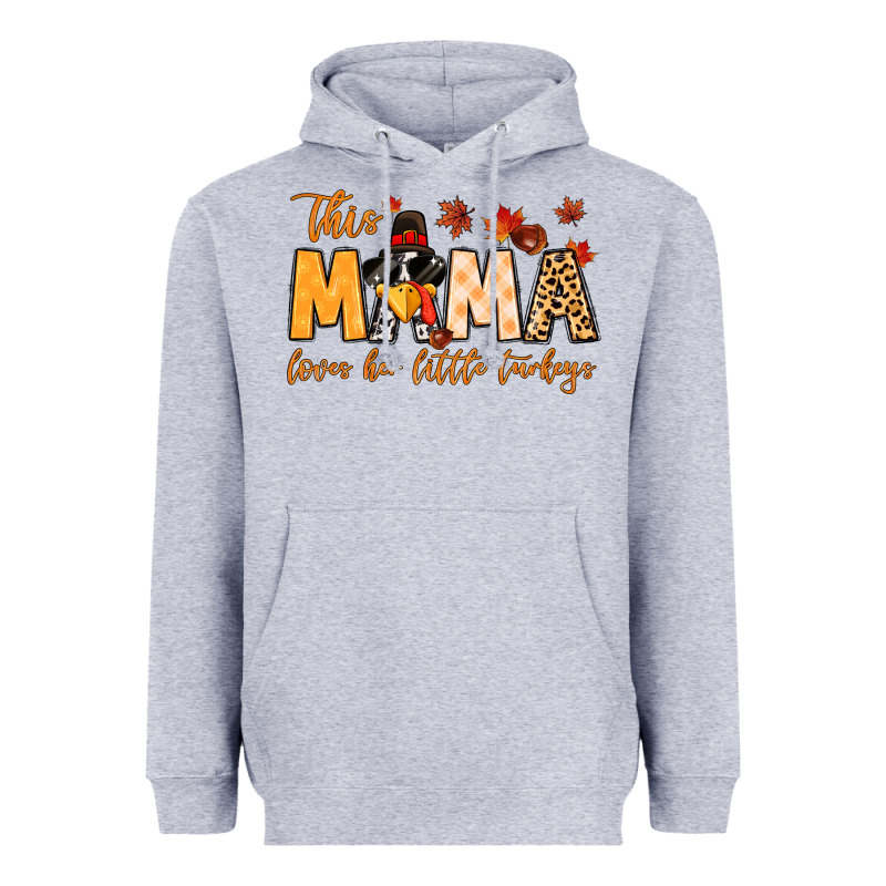 This Mama Loves Her Little Turkeys Heavyweight Hoodie by MaliasSmallBusiness | Teevron