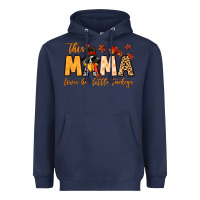 Navy this mama loves her little turkeys Heavyweight Hoodie - MaliasSmallBusiness