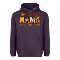 Plum this mama loves her little turkeys Heavyweight Hoodie - MaliasSmallBusiness