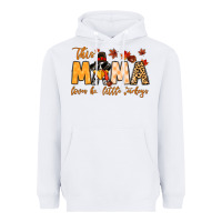 White this mama loves her little turkeys Heavyweight Hoodie - MaliasSmallBusiness