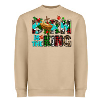 Mushroom born is the king Heavyweight Sweatshirt - AdoDesignShop
