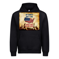 Black my rights don't end Urban Hoodie - TumblerDesignByShophia