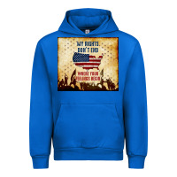 Cobalt my rights don't end Urban Hoodie - TumblerDesignByShophia
