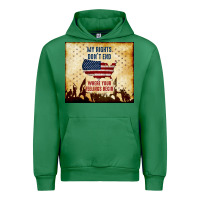 Emerald my rights don't end Urban Hoodie - TumblerDesignByShophia