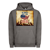 Pigment Tornado my rights don't end Urban Hoodie - TumblerDesignByShophia