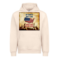 Sandshell my rights don't end Urban Hoodie - TumblerDesignByShophia