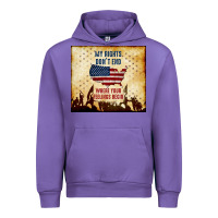 Tulip my rights don't end Urban Hoodie - TumblerDesignByShophia