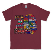 Burgundy it's in my dna Classic Tee - BundleAndBundleShop