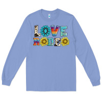 Colony Blue love rodeo Long Sleeve Tee - AdoDesignShop