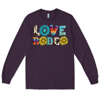 Plum love rodeo Long Sleeve Tee - AdoDesignShop