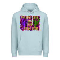 Blue Mist mardi gras i'm just here for the craw fish with lobster Premium Hoodie - RanaPortraitStore