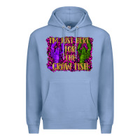 Colony Blue mardi gras i'm just here for the craw fish with lobster Premium Hoodie - RanaPortraitStore