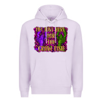 Lilac mardi gras i'm just here for the craw fish with lobster Premium Hoodie - RanaPortraitStore