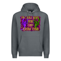 Rock mardi gras i'm just here for the craw fish with lobster Premium Hoodie - RanaPortraitStore