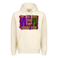 Sandshell mardi gras i'm just here for the craw fish with lobster Premium Hoodie - RanaPortraitStore