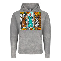 Cloud Rock Easter bunnies leopard cowhide tumbler Easter Day Vintage Hoodie - Neo Western