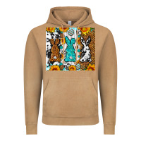 Vintage Camel Easter bunnies leopard cowhide tumbler Easter Day Vintage Hoodie - Neo Western